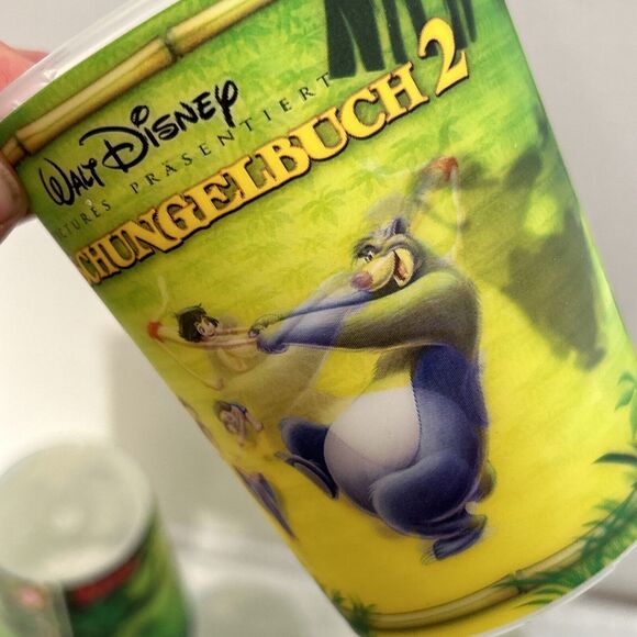Vtg Walt Disney Jungle Book lego Movie 2003 McDonalds Holographic Cups lot of 11 - Picture 7 of 14